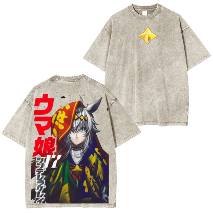Uma Musume Pretty Derby Vintage Washed T-shirt/Crewneck/Hoodie