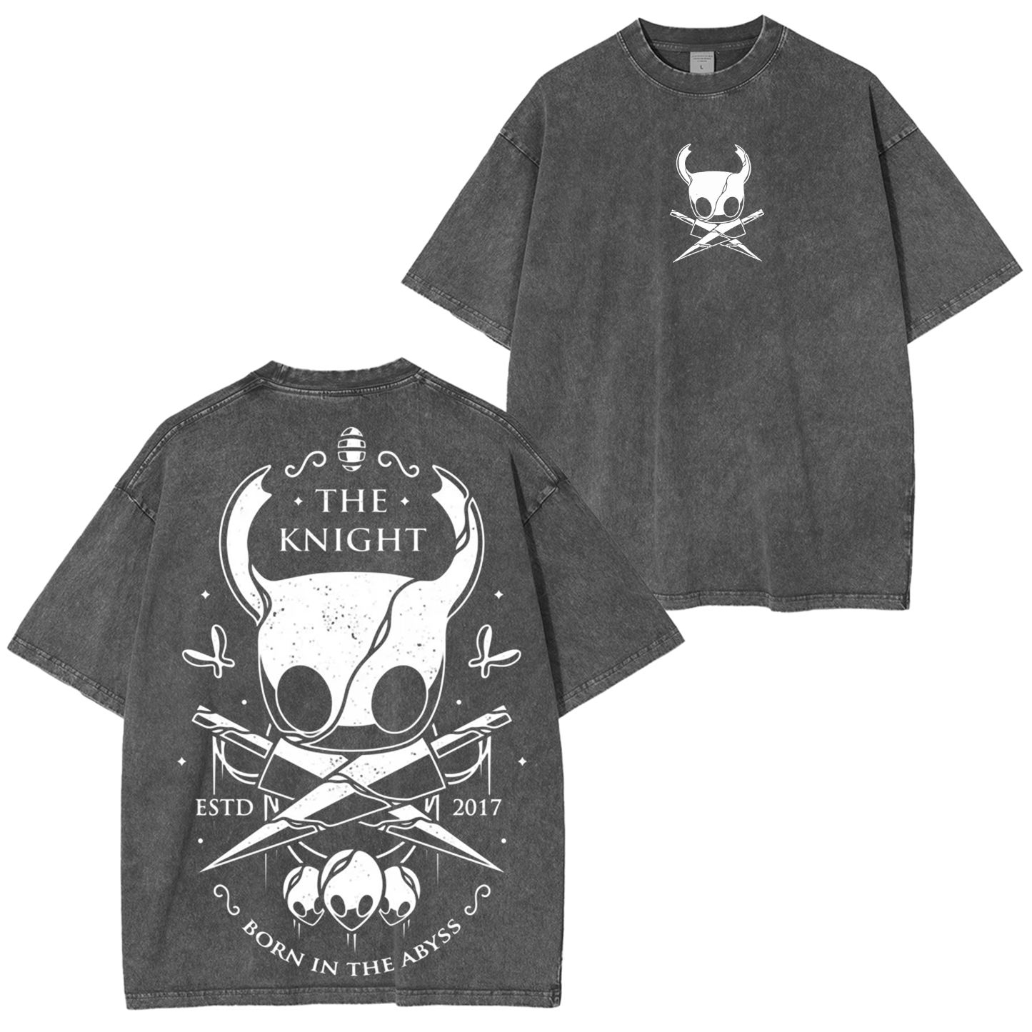 Hollow Knight Skull Game T-shirt