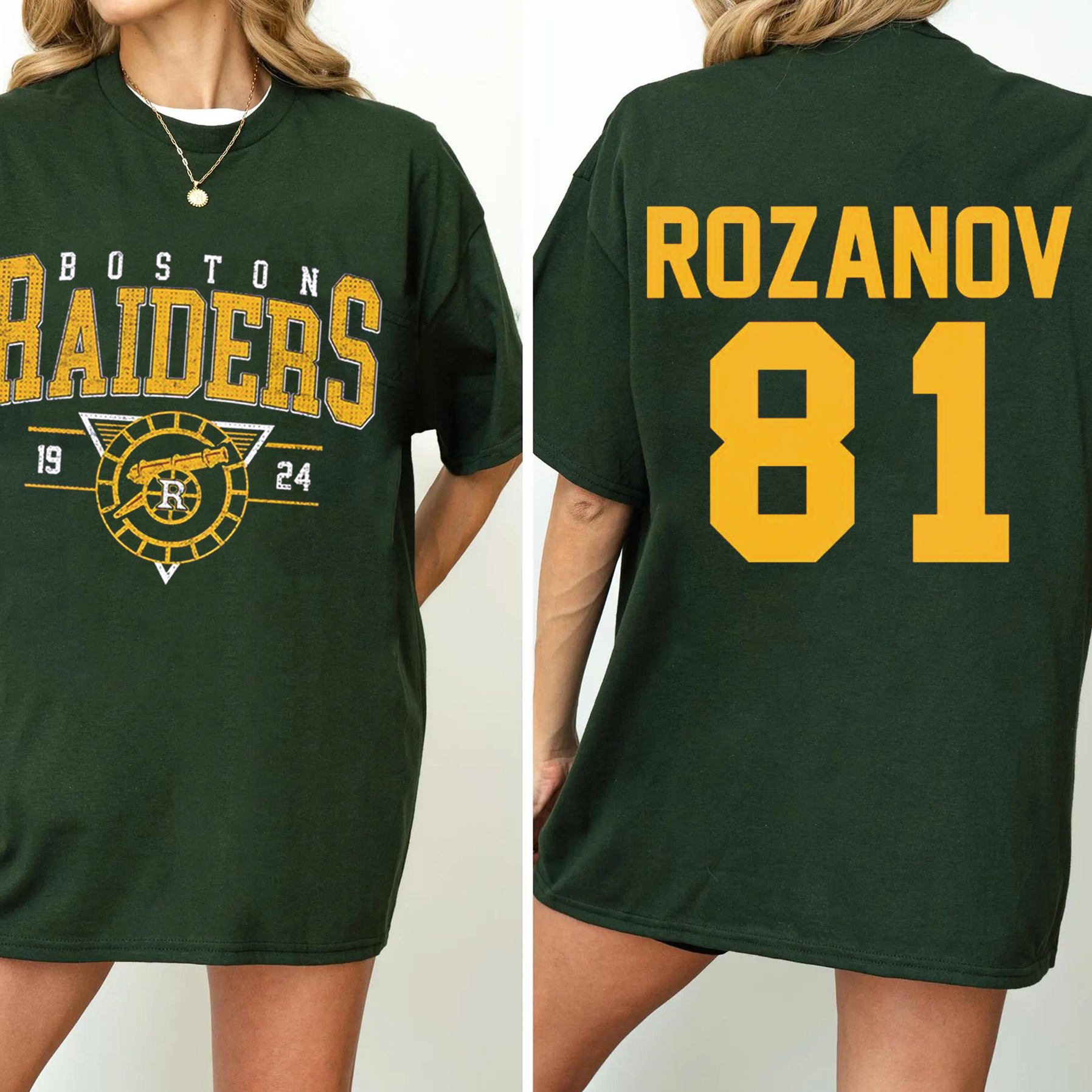 Ilya Rozanov #81 Boston Raiders Comfort Color  Unisex T-shirt/Crewneck/Hoodie