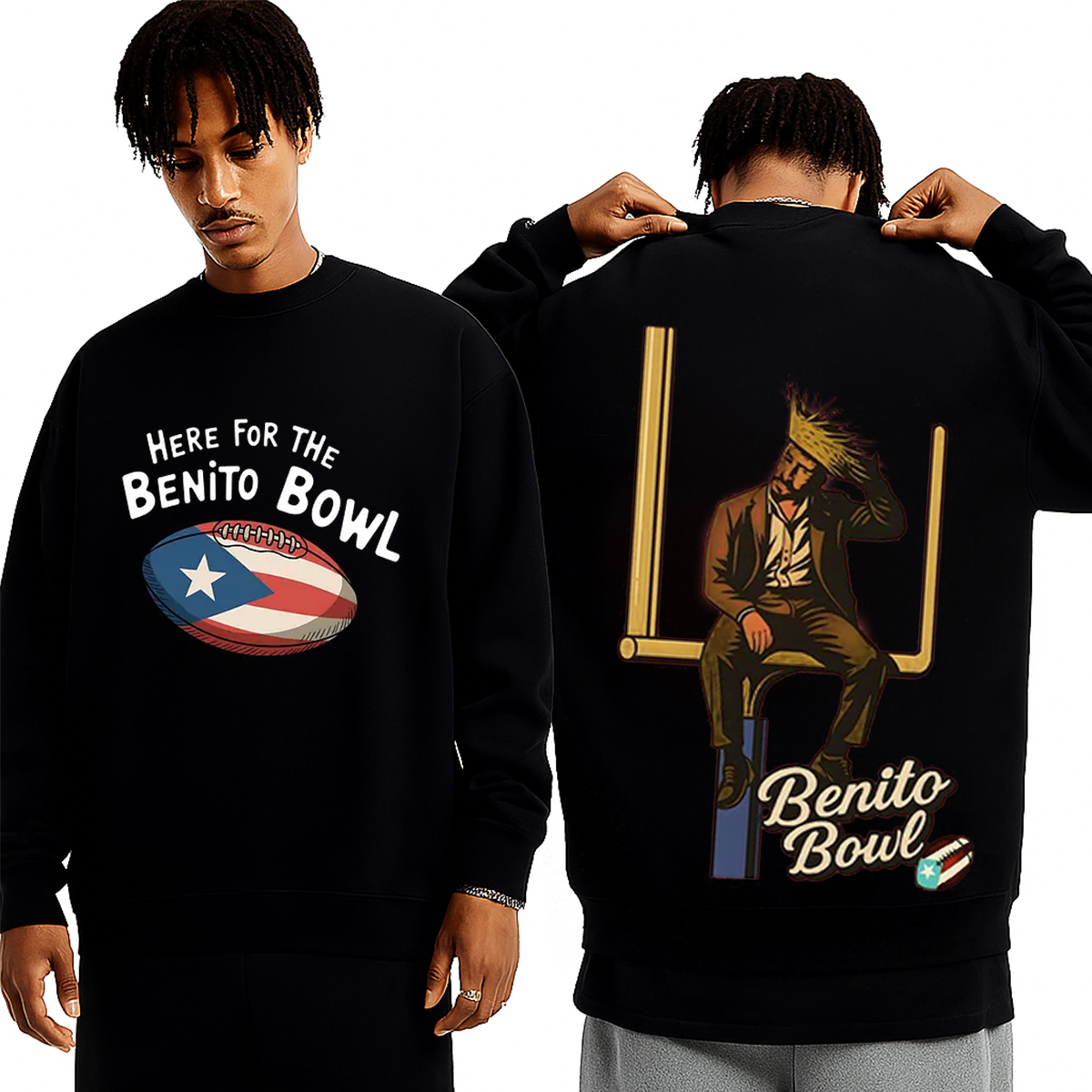 Benito Bowl Washed T-shirt/Crewneck/Hoodie