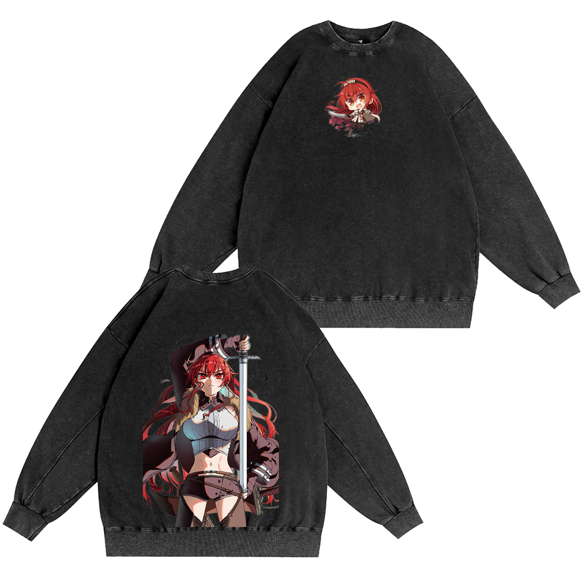 Mushoku Tensei: Jobless Reincarnation Washed T-shirt/Crewneck/Hoodie