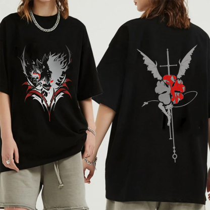 Yami Black Clover Washed T-shirt/Crewneck/Hoodie