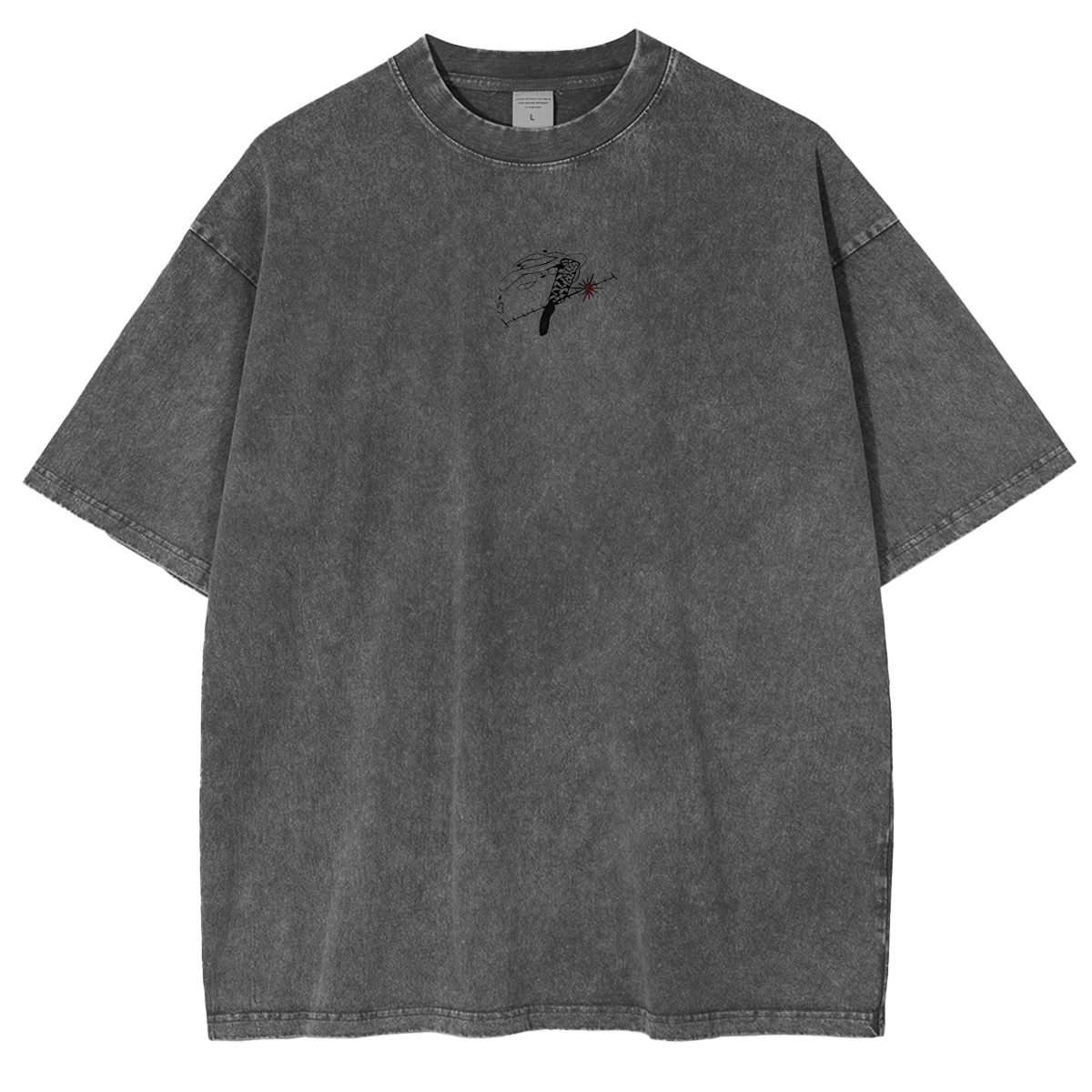 Nanami Jujutsu Kaisen Oversized Vintage Washed T-Shirts