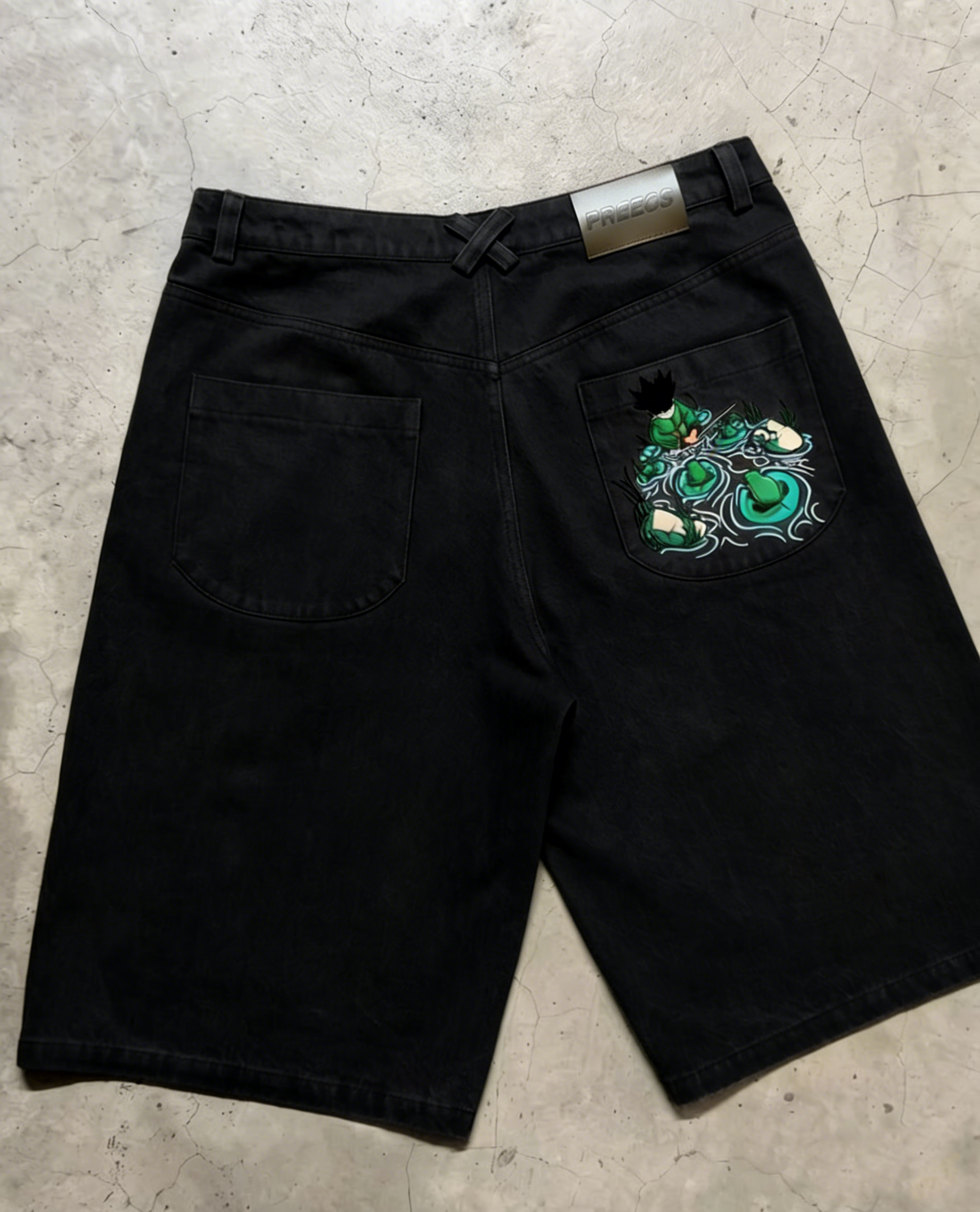 Hunter x Hunter Baggy Denim Short