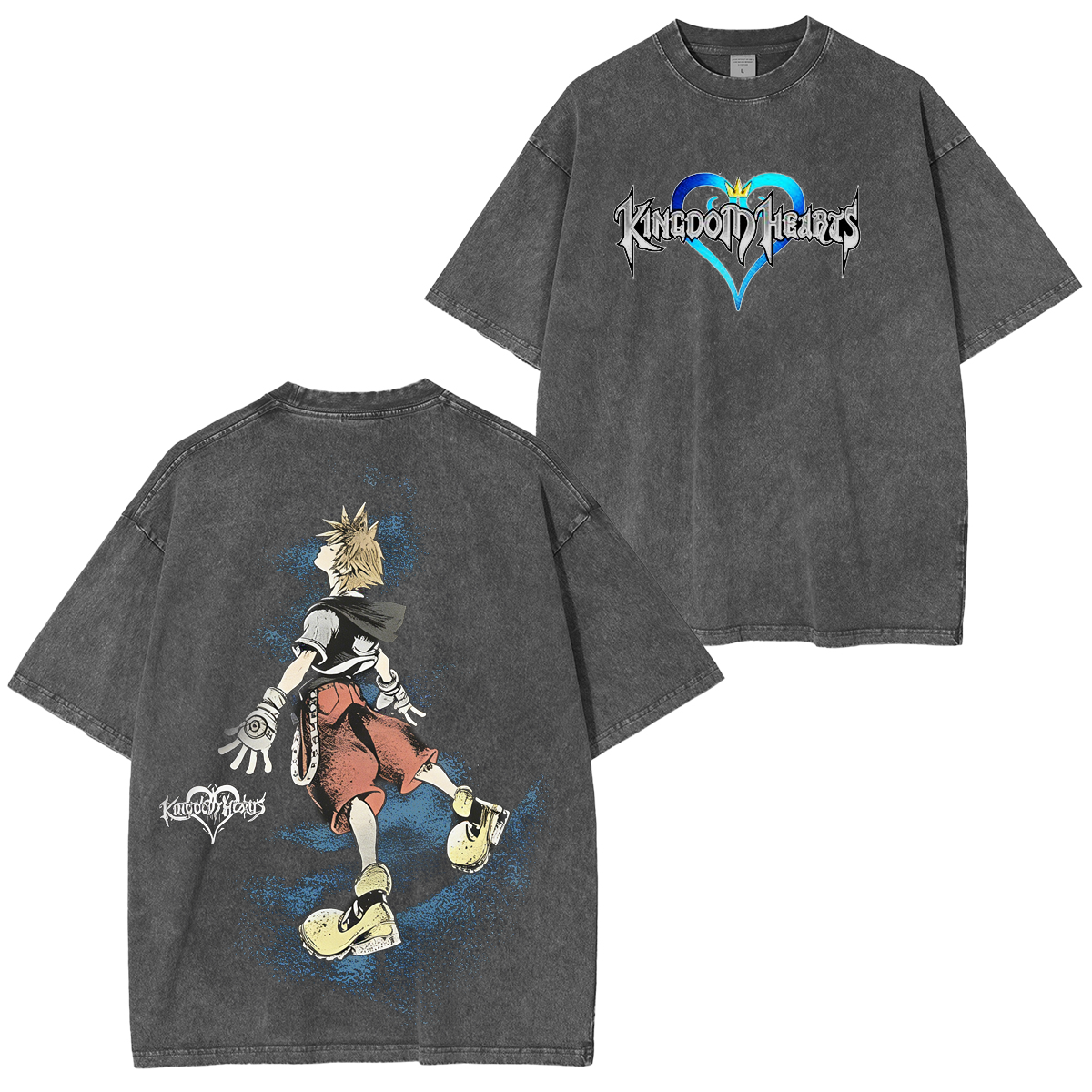 Kingdom Hearts Sora Unisex  Washed T-Shirt/Hoodie/Pullover Sweatshirt