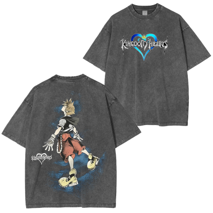 Kingdom Hearts Sora Unisex  Washed T-Shirt/Hoodie/Pullover Sweatshirt
