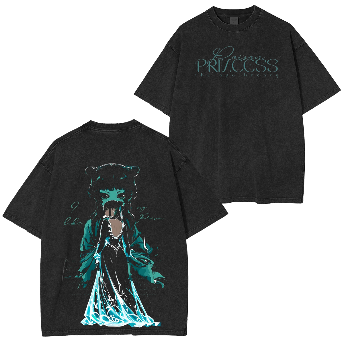 The Apothecary Diaries Manhunt Oversized Unisex Washed T-Shirt