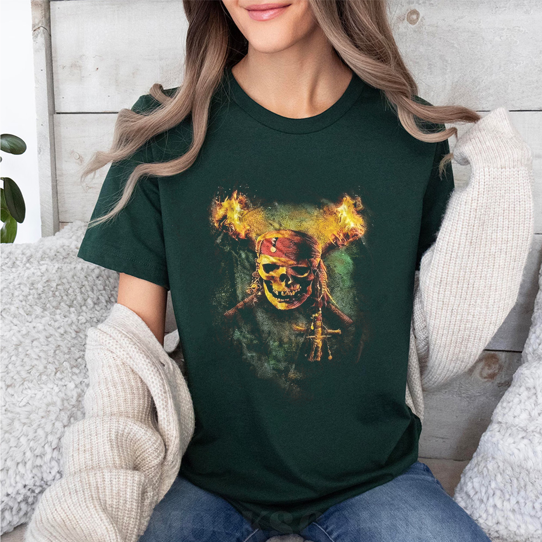 Pirates Of The Caribbean Dead Man's Chest Disney Movie Tee