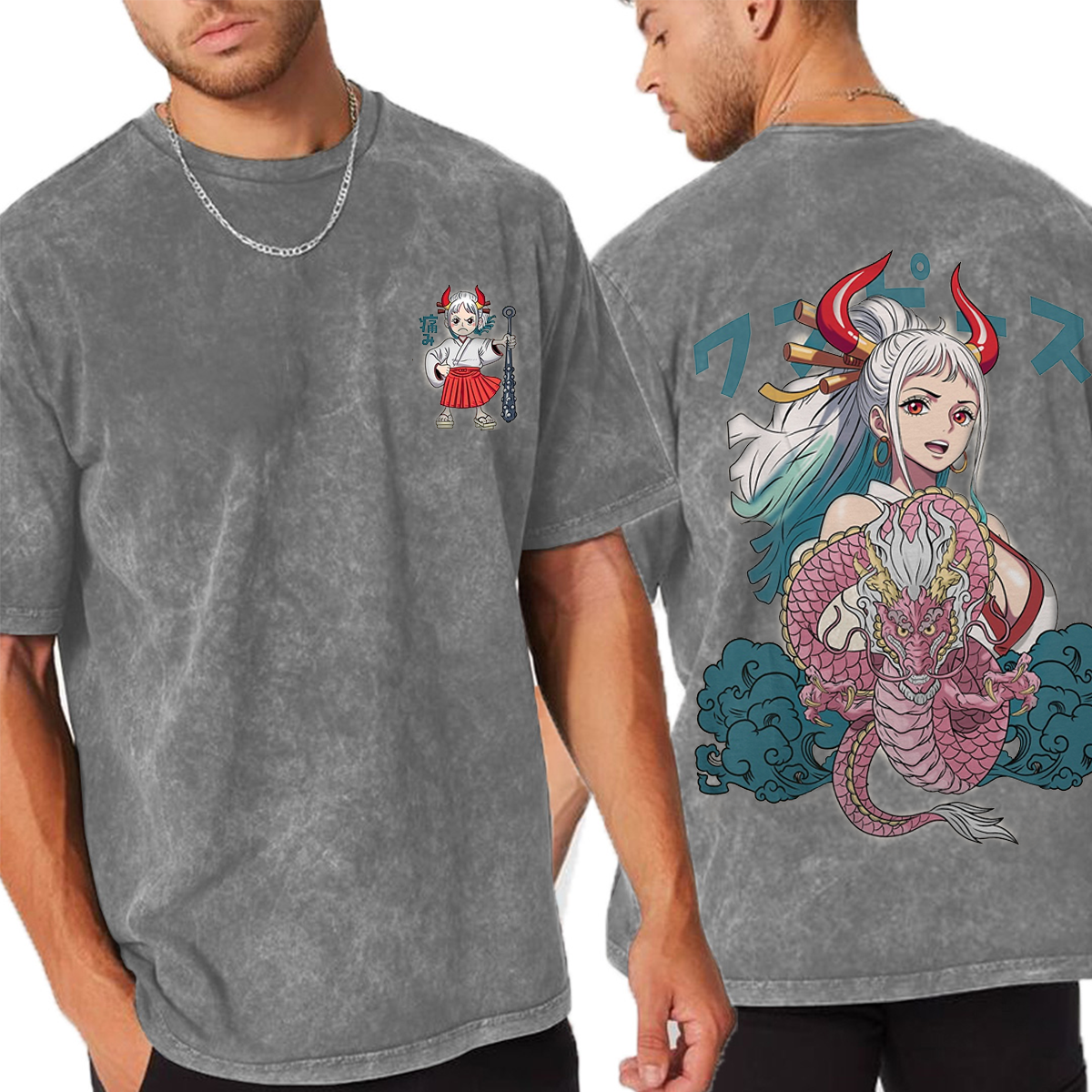 One Piece YamatoUnisex Washed T-Shirt