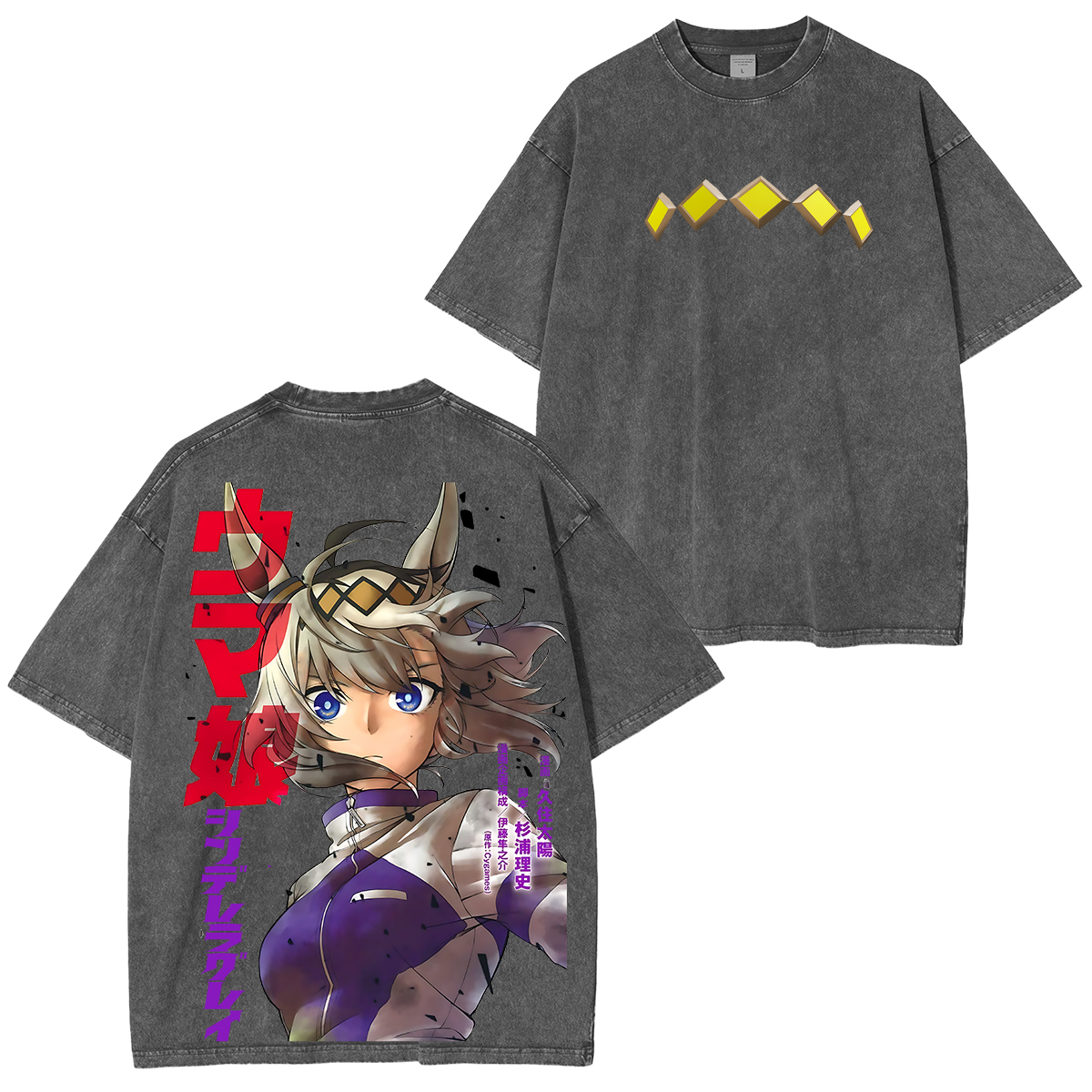 Umamusume Vintage Oversized T-shirt/Crewneck/Hoodie
