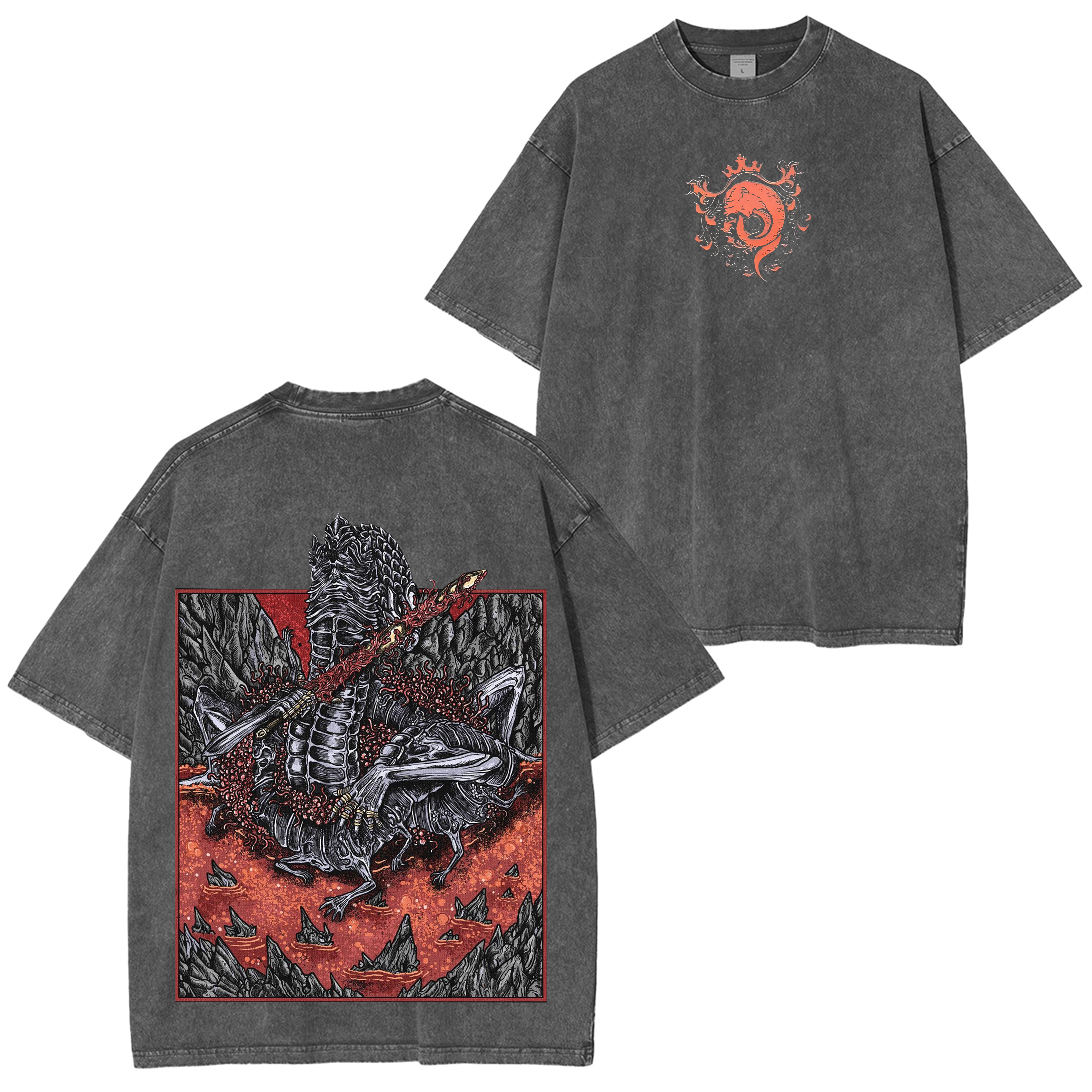 Drippy Souls Rykard Lord of Blasphemy Grim T-Shirt
