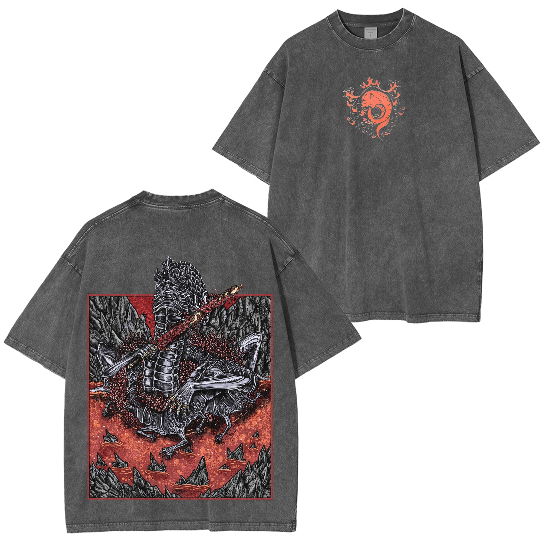 Drippy Souls Rykard Lord of Blasphemy Grim T-Shirt