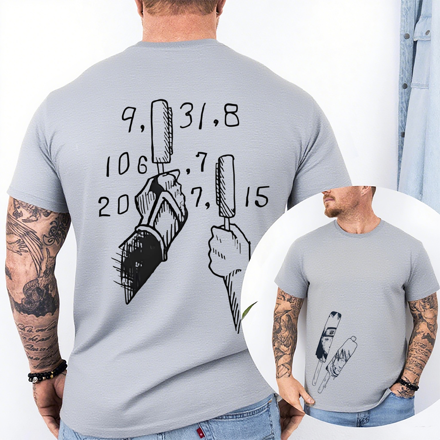 Jiraiya's MSG to Naruto Shirt