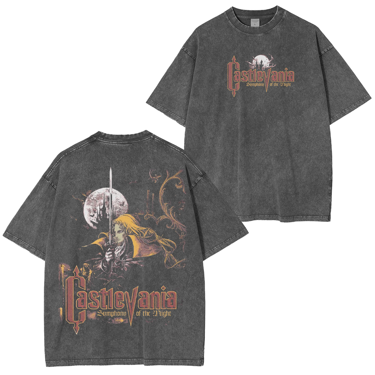 Castlevania Washed T-shirt/Crewneck/Hoodie