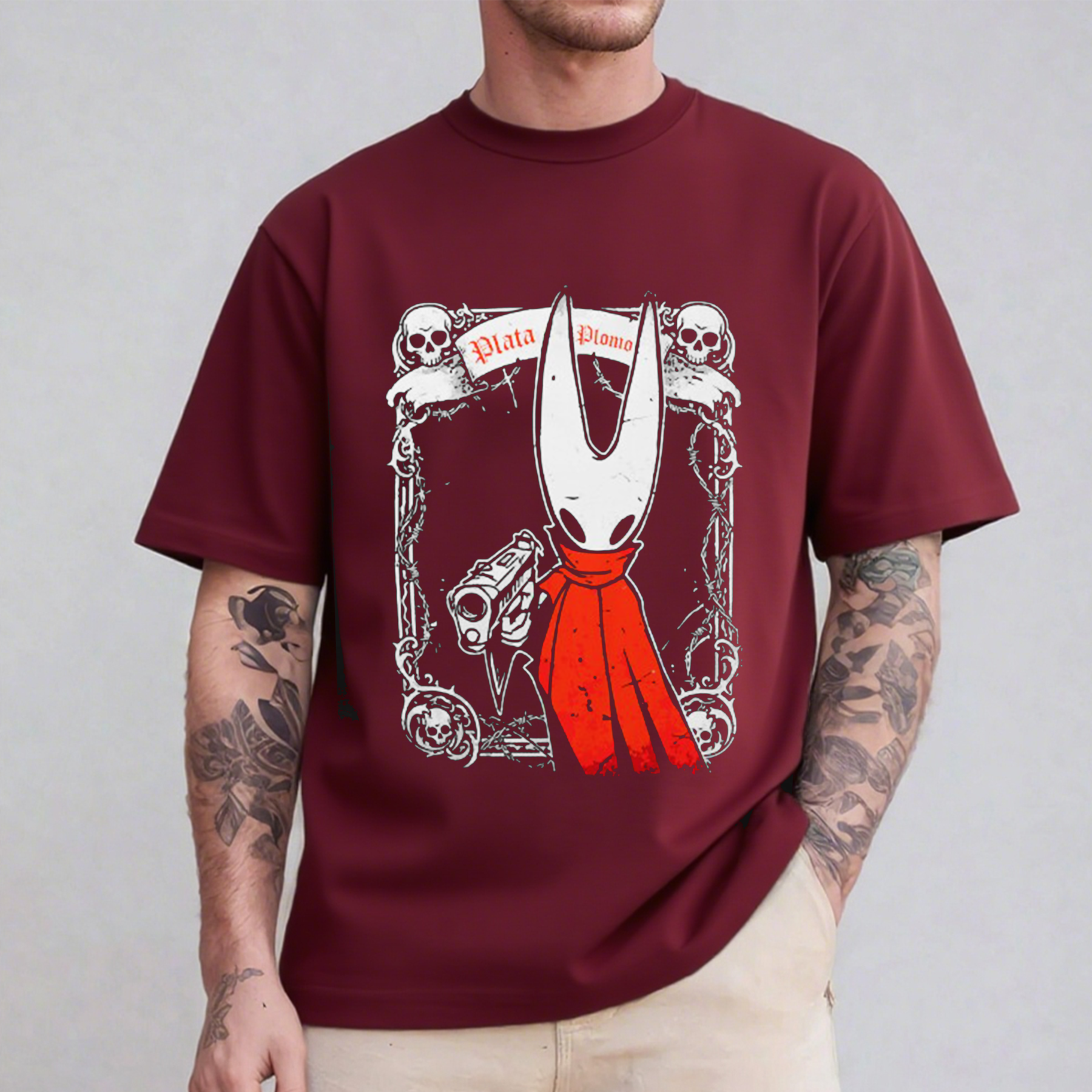 Silver Hornet or Lead Silksong Classic Unisex Shirt/Crewneck/Hoodie