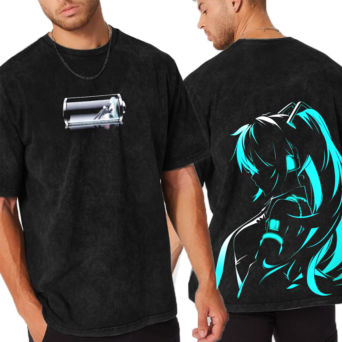 Neon Hatsune Miku Vintage Shirt