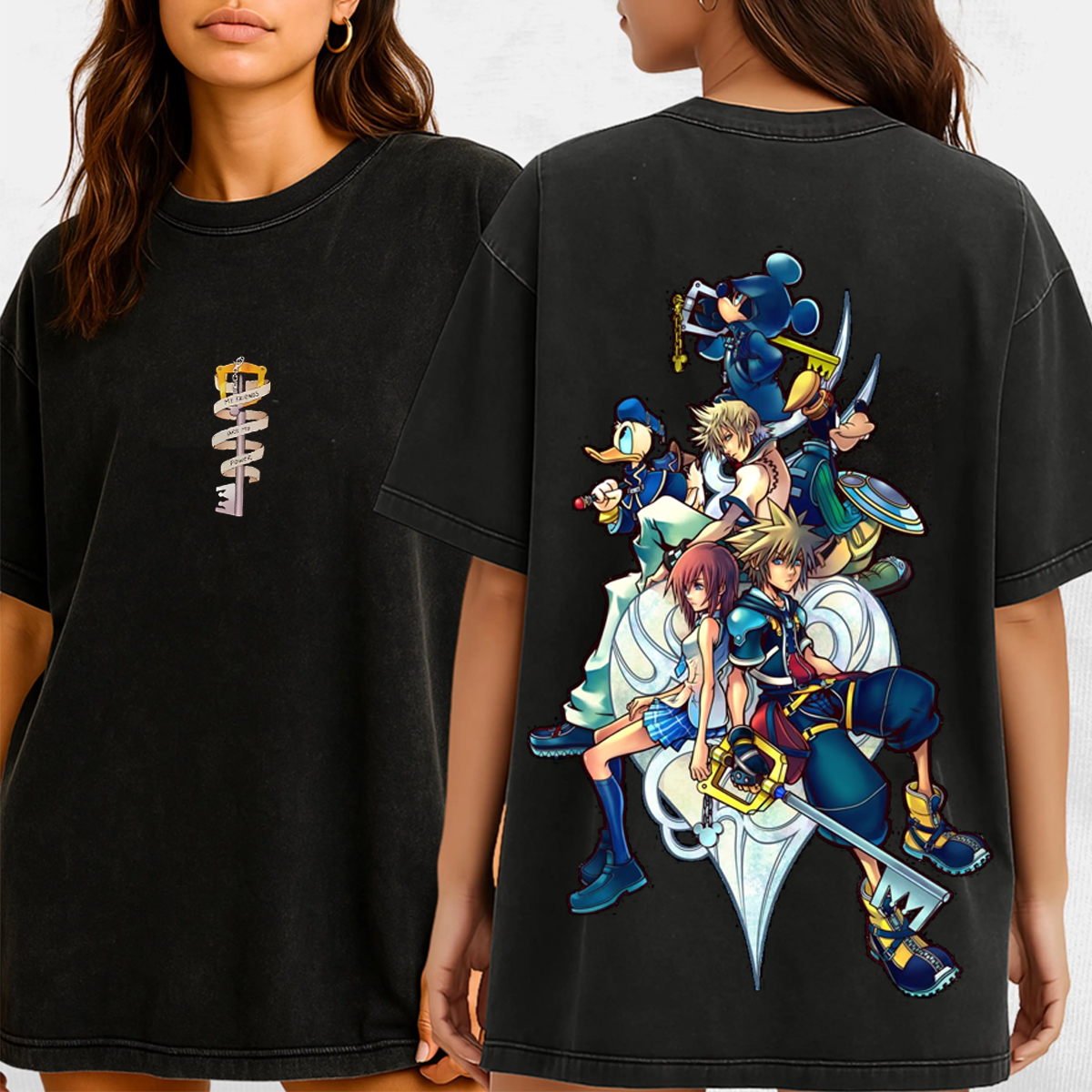 Kingdom Hearts 2 Washed T-Shirt