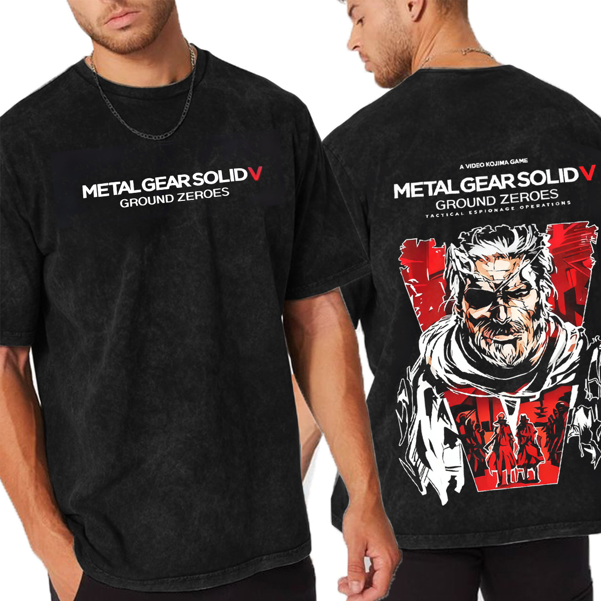 Metal Gear Solid V: Ground Zeroes Washed T-Shirt