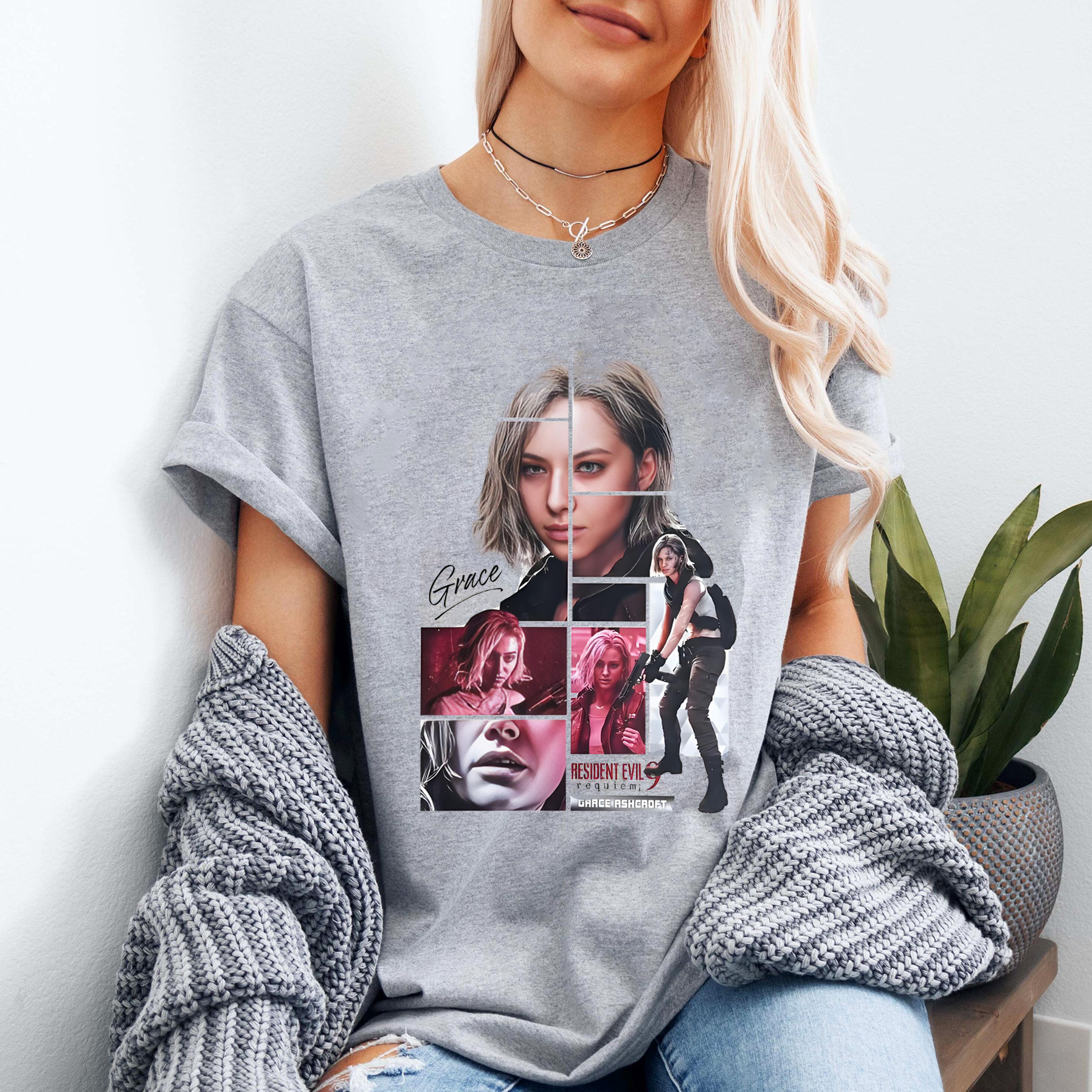 Resident Evil Game Oversized T-shirt/Crewneck/Hoodie