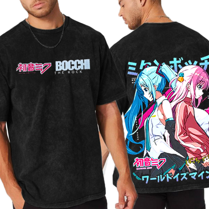 Playera Unisex Estampado Hatsune Miku Anime