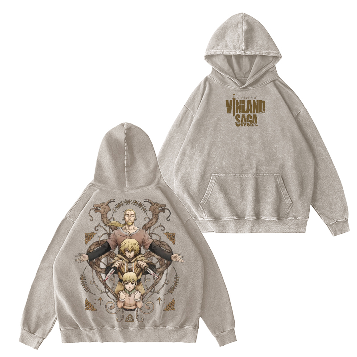 Vinland Saga Washed T-shirt/Crewneck/Hoodie