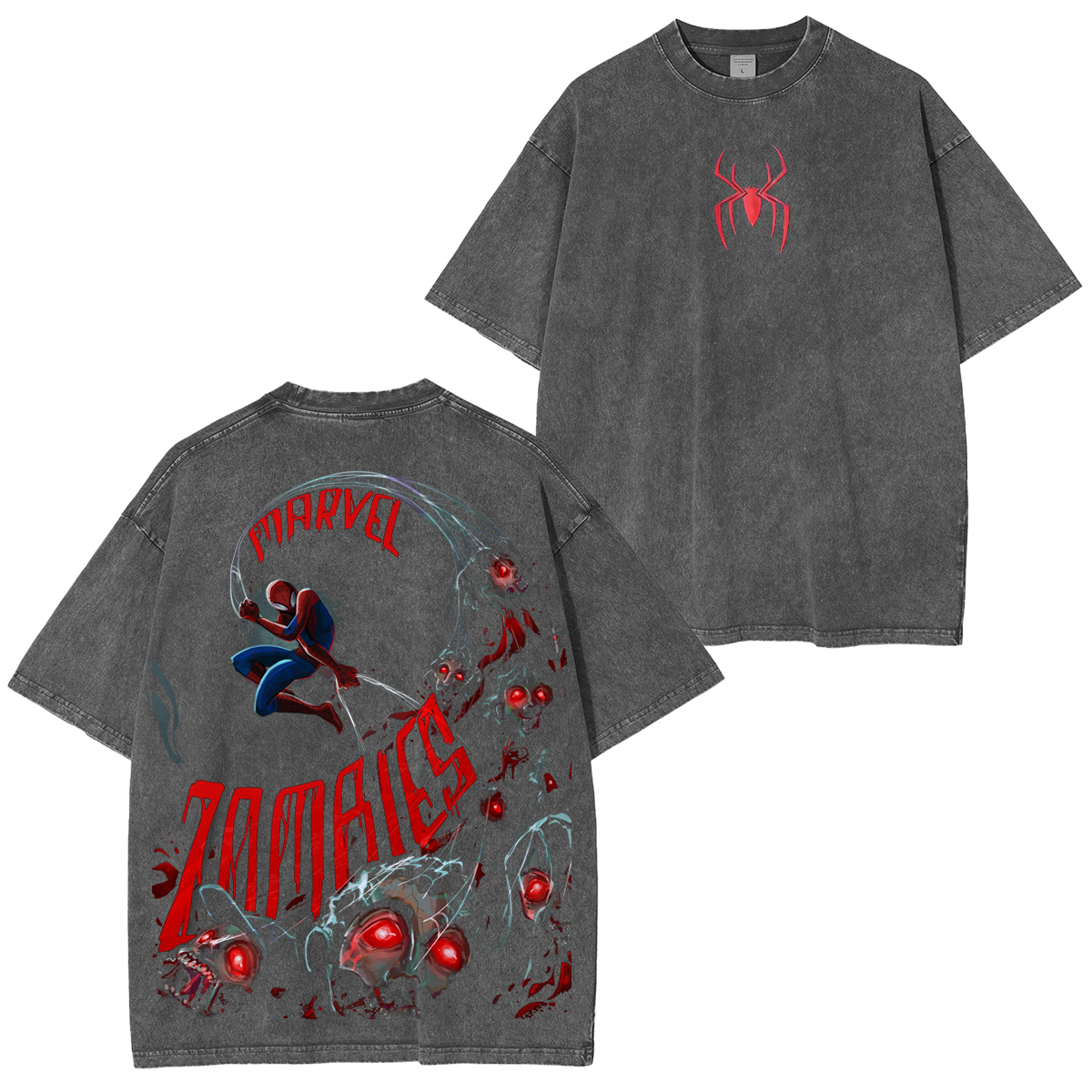 Spider-Man Washed T-shirt/Crewneck/Hoodie