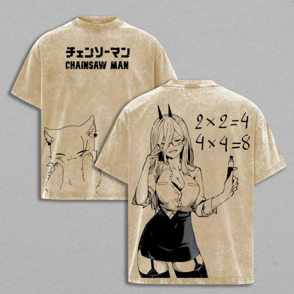 Chainsaw Man Reze Arc Vintage Makima T-shirt/Crewneck/Hoodie
