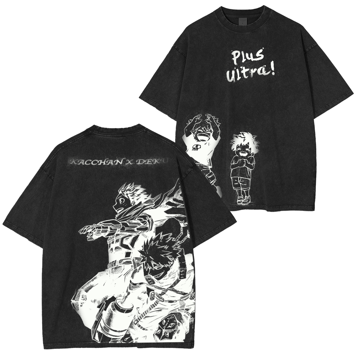 My Hero Academia Vintage Washed T-shirt/Crewneck/Hoodie