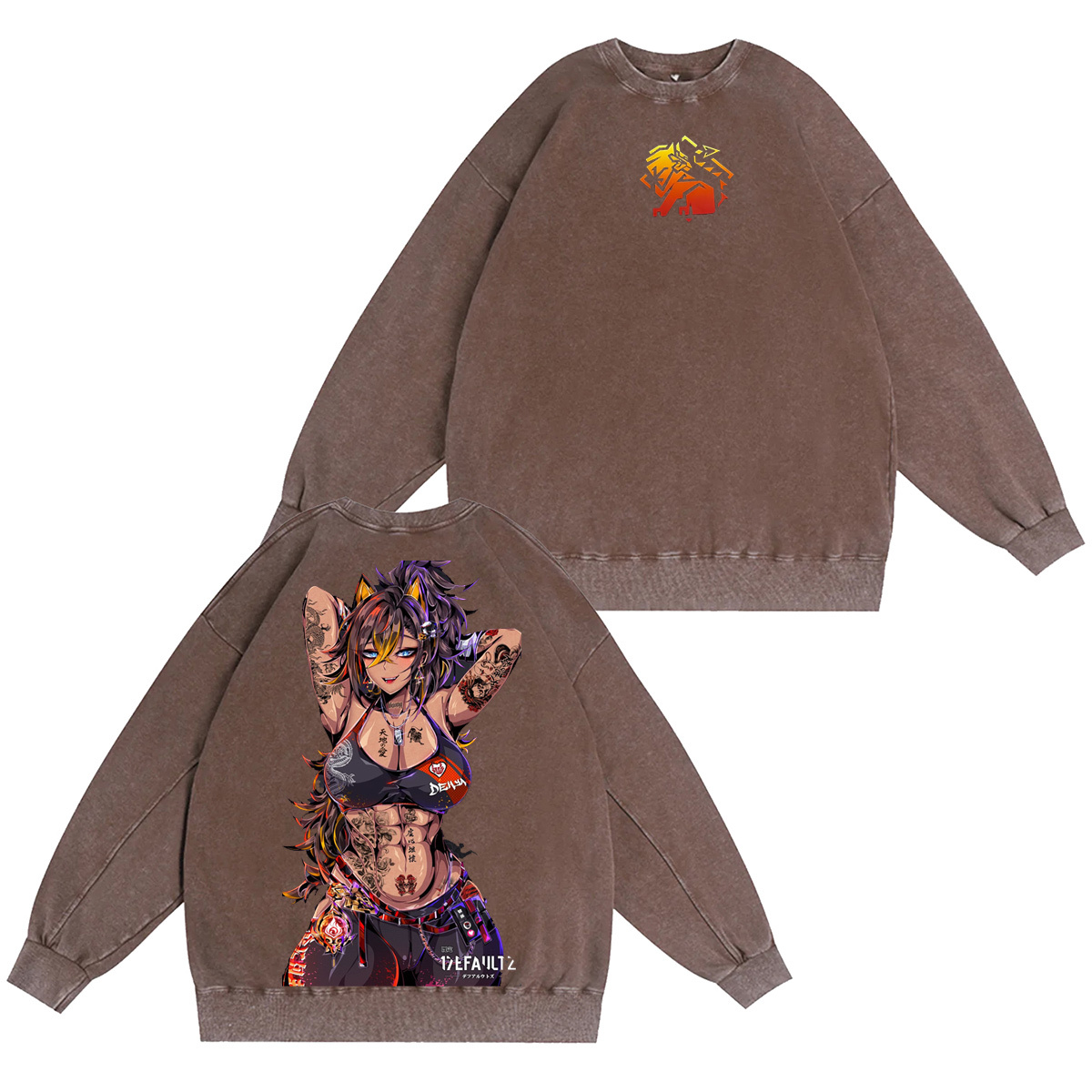 FTame and sand unite Dehya Genshin warriors Vintage Washed T-shirt/Crewneck/Hoodie