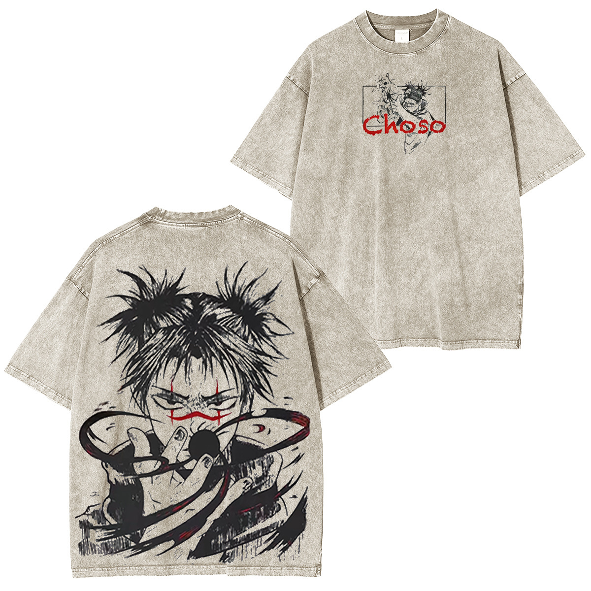 Choso Jujutsu Kaisen Vintage Washed T-shirt/Crewneck/Hoodie