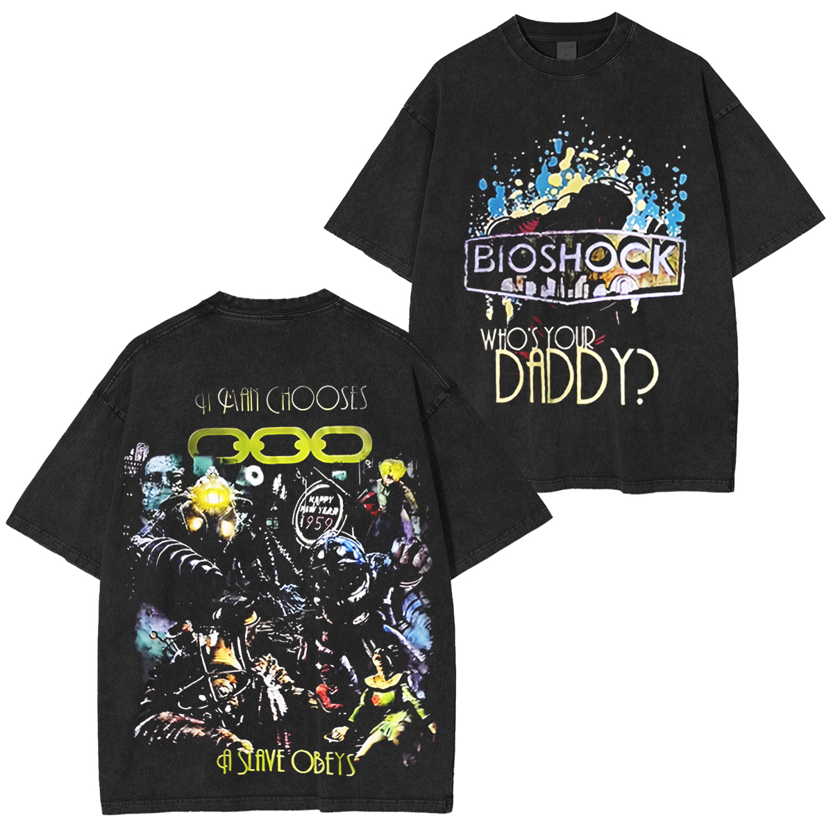 BioShock Vintage Oversized T-shirt/Crewneck/Hoodie