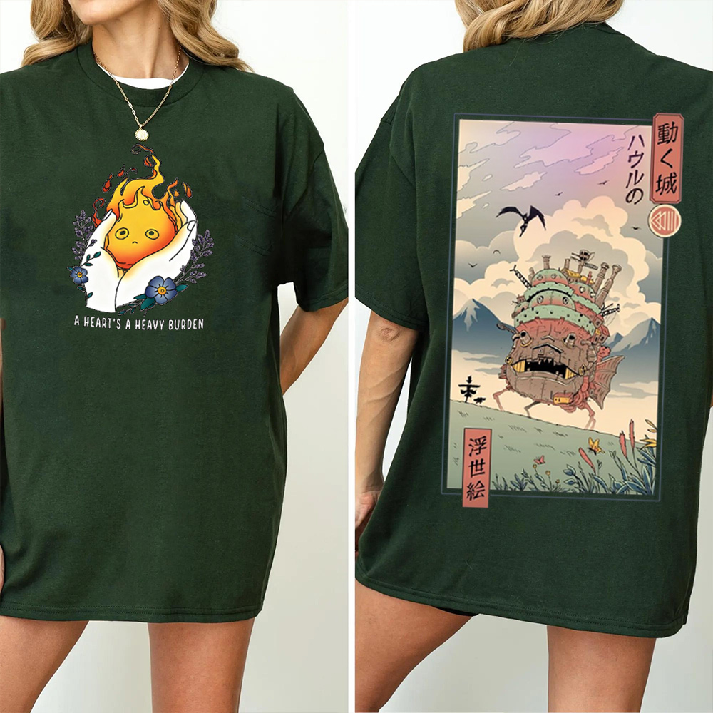 Howls Moving Castle Unisex Shirt/Crewneck/Hoodie