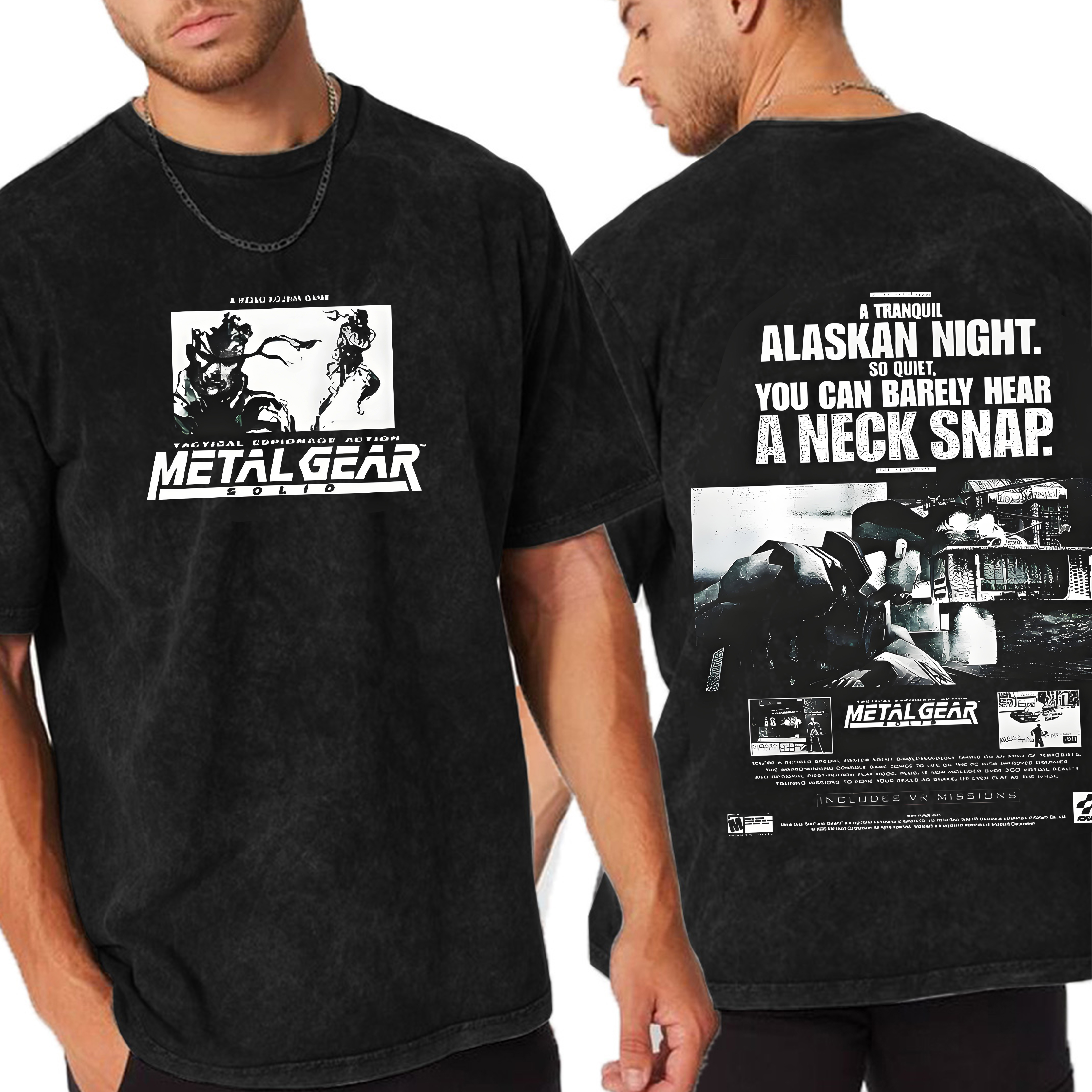 Metal Gear Solid - Tranquil Night T-Shirt