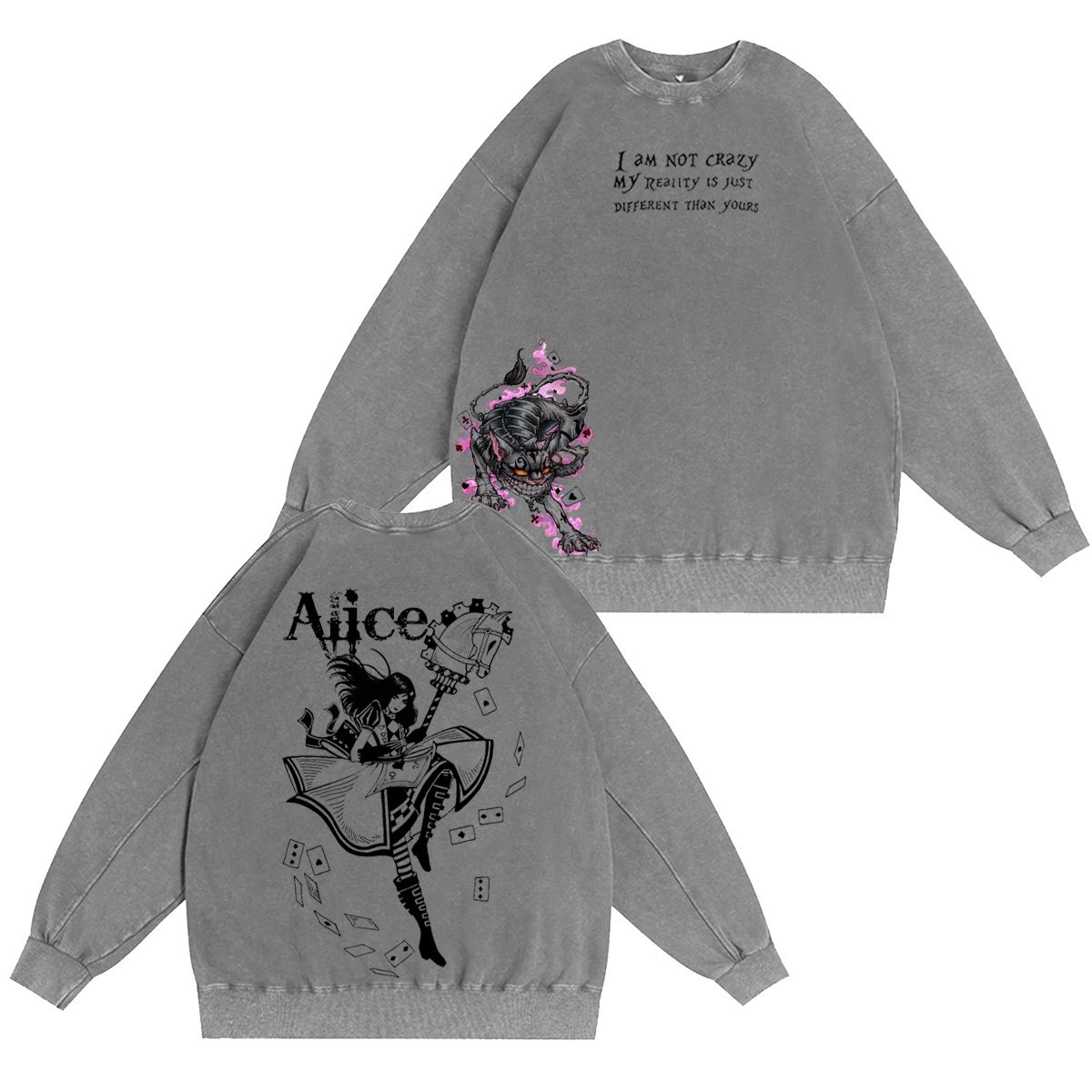 Alice Oversized T-shirt/Crewneck/Hoodie