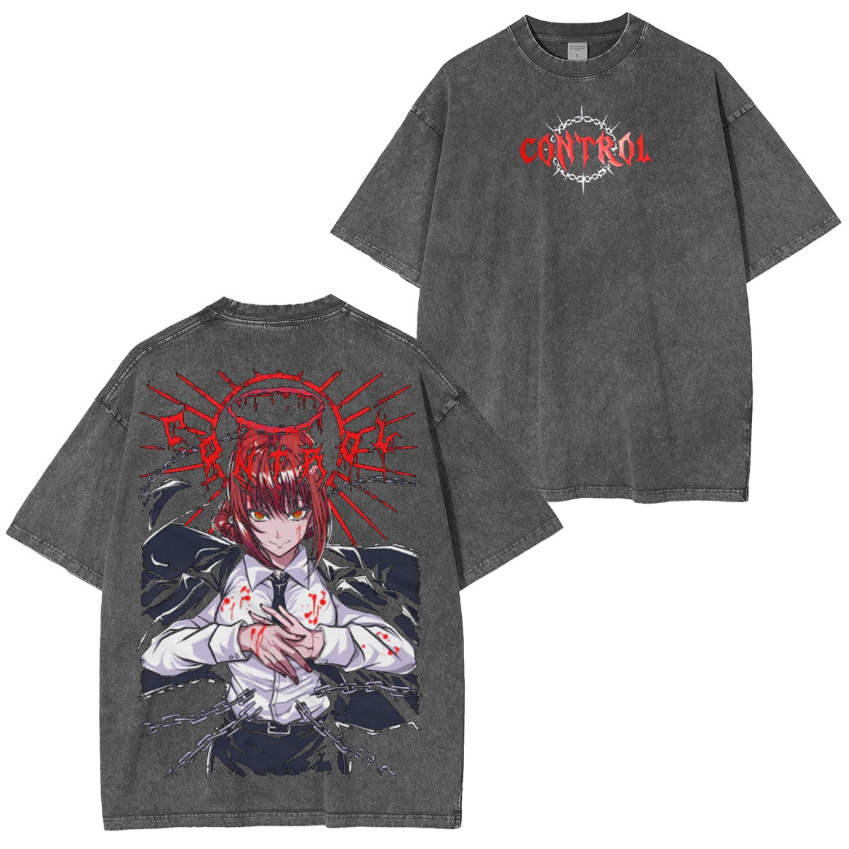 Makima Chainsaw Man Oversized T-shirt/Crewneck/Hoodie