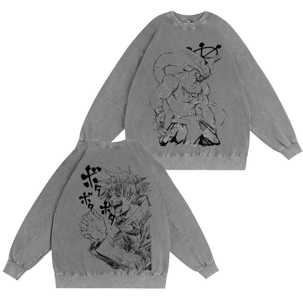 Mahoraga Jujutsu Kaisen Anime Oversized T-shirt/Crewneck/Hoodie