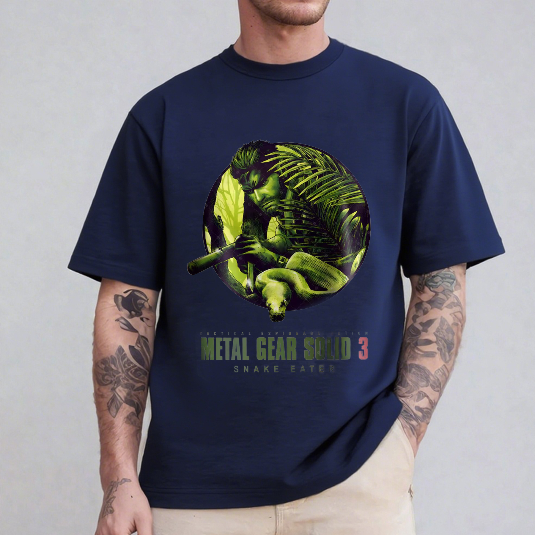 Casual Metal Gear Solid Snakes Shirts
