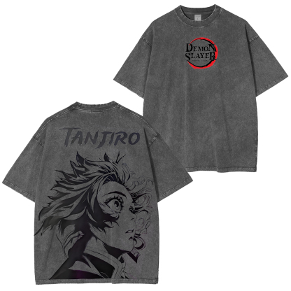 vintage-washed Tanjiro T-Shirt