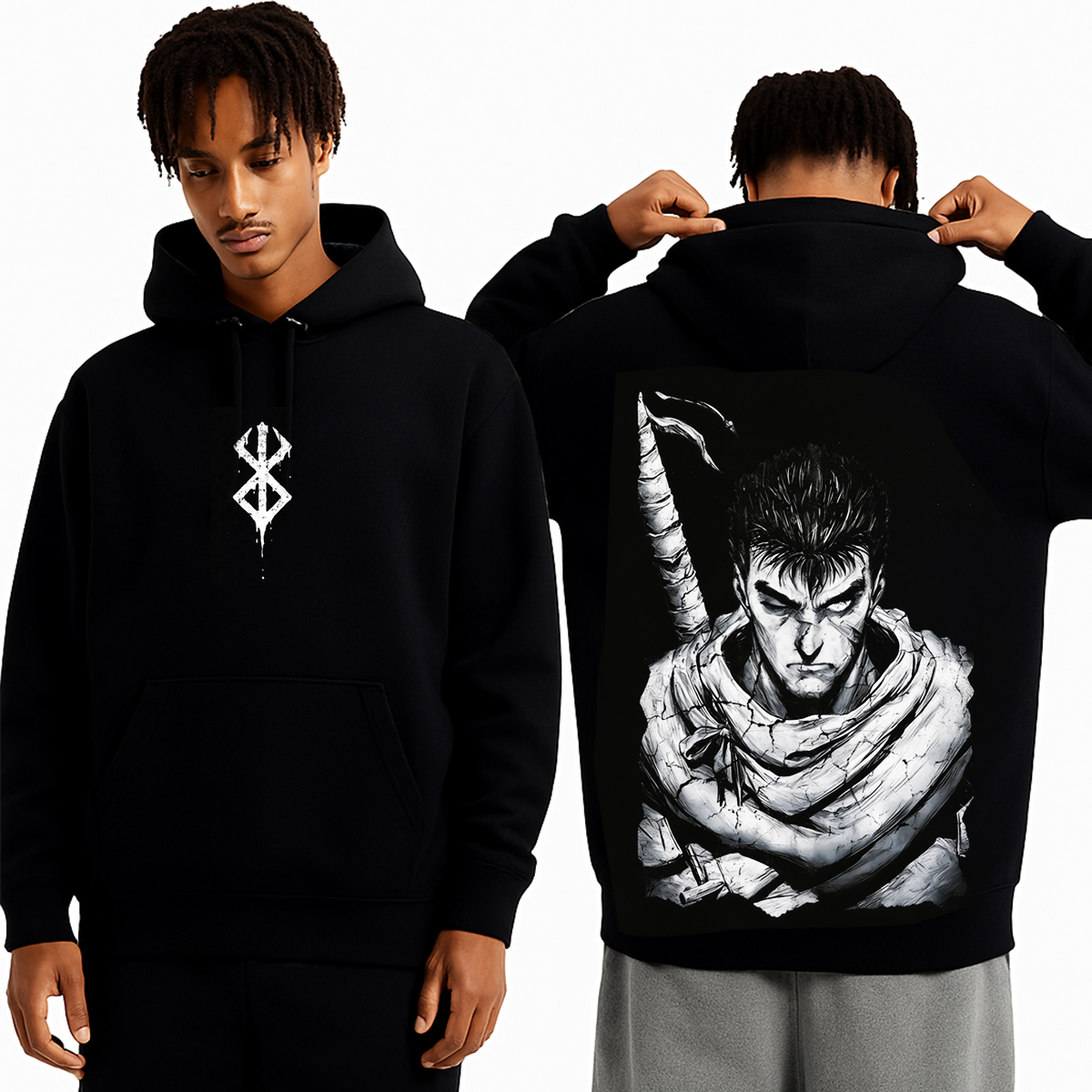 Berserk 'The Struggler Unisex Oversized T-shirt/Crewneck/Hoodie
