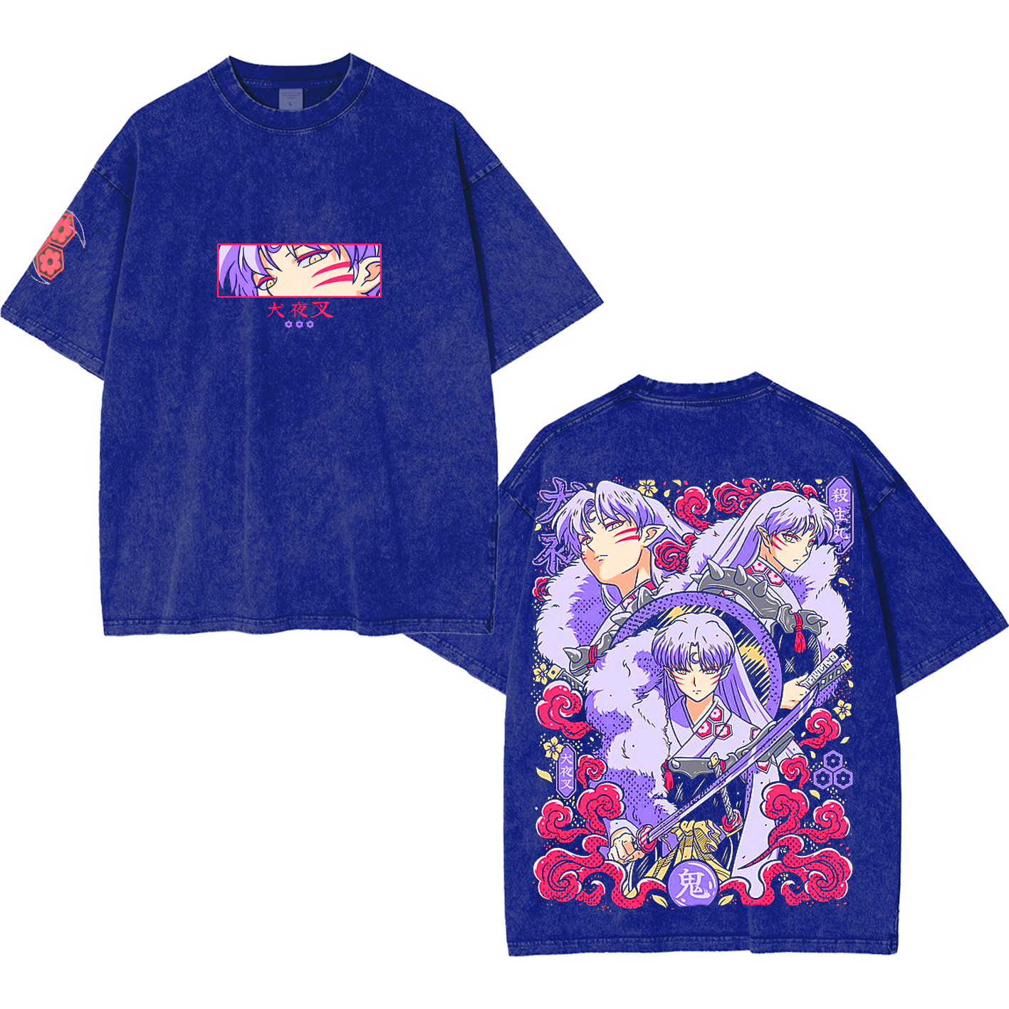 Inuyasha Unisex Washed T-shirt/Crewneck/Hoodie