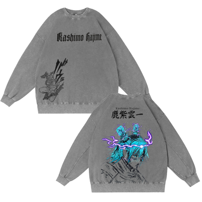 Jujutsu Kaisen Kashimo Hajime Washed T-shirt/Crewneck/Hoodie
