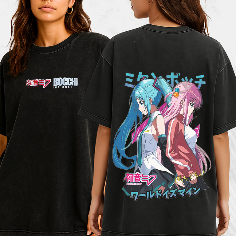 Graphic Anime Tee hatsune Shirt