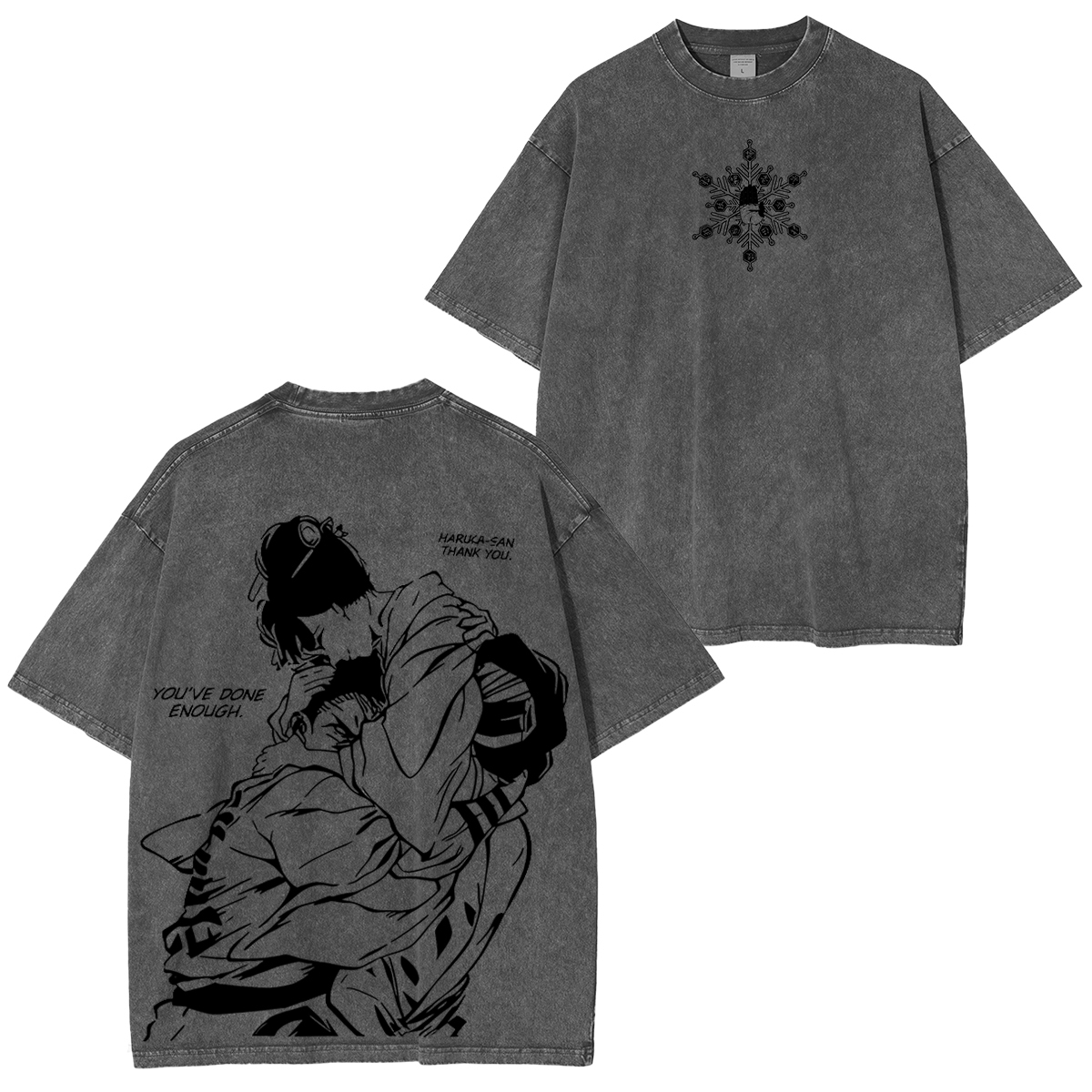 Akazavskoyuki Demon Slayer Washed Unisex T-Shirt