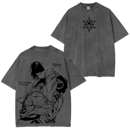 Akazavskoyuki Demon Slayer Washed Unisex T-Shirt