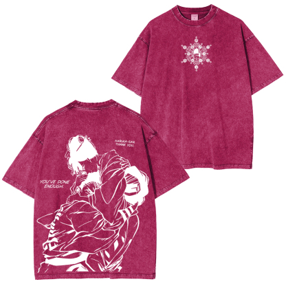 Akazavskoyuki Demon Slayer Washed Unisex T-Shirt