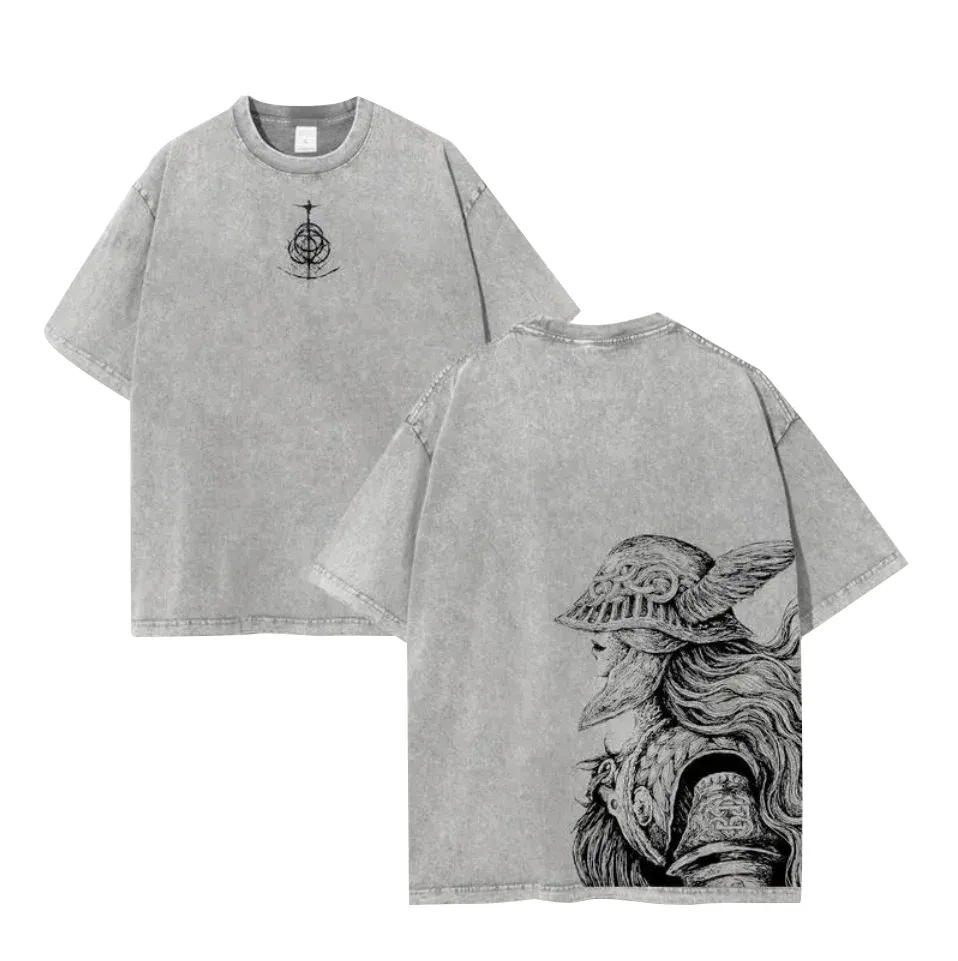 Elden Ring Printed Unisex Washed T-Shirt