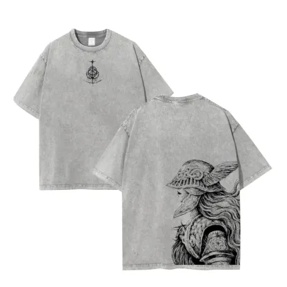 Elden Ring Printed Unisex Washed T-Shirt