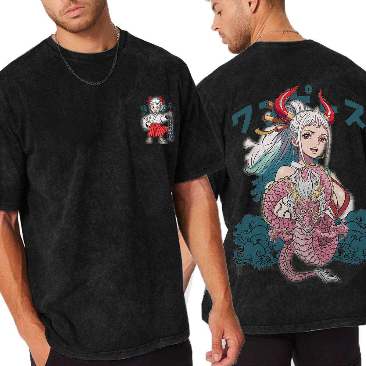 One Piece YamatoUnisex Washed T-Shirt