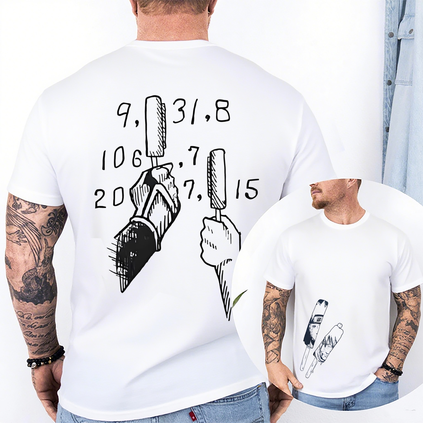 Jiraiya's MSG to Naruto Shirt