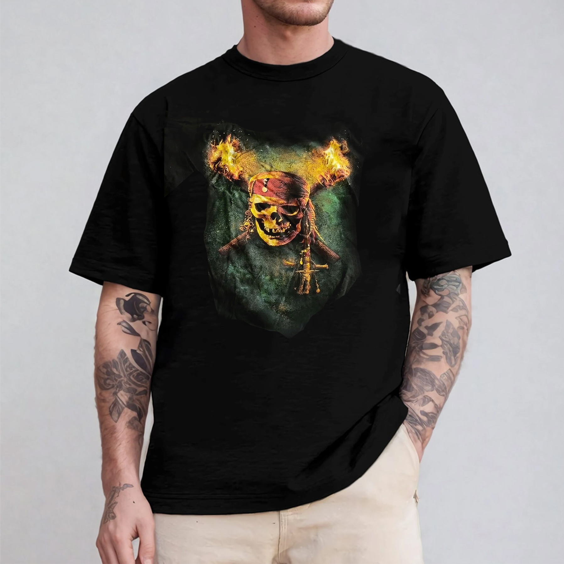 Pirates Of The Caribbean Dead Man's Chest Disney Movie Tee